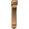 Ekena Millwork Legacy Arts and Crafts Rough Sawn Bracket w/ Offset Brace, Western Red Cedar, 8"W x 42"D x 42"H BKT0806X42X42LEC03RWR - alternate 4